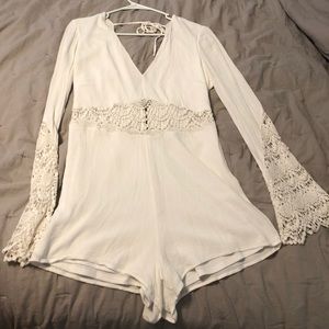 White romper
